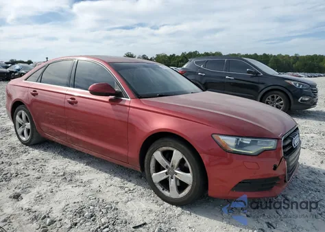 2012 Audi A6 Premium Plus from USA, damaged, VIN WAUDFAFC3CN123447